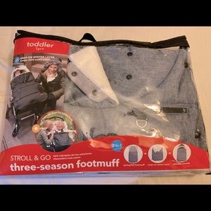Three 3 season stroller Footmuff